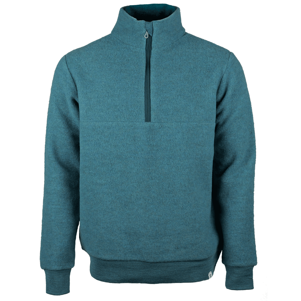 Reiff - Pull homme col camionneur en laine mérinos polaire