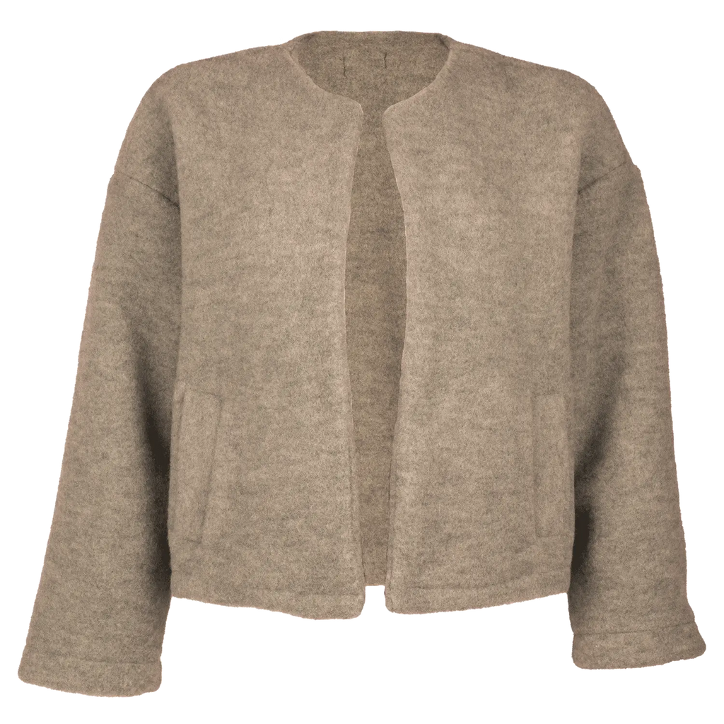 Reiff - Veste cardigan femme Jette en laine mérinos polaire Reiff
