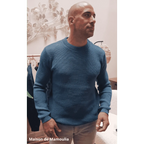 Reiff - Pull homme Anton laine mérinos, maille côtelée Reiff