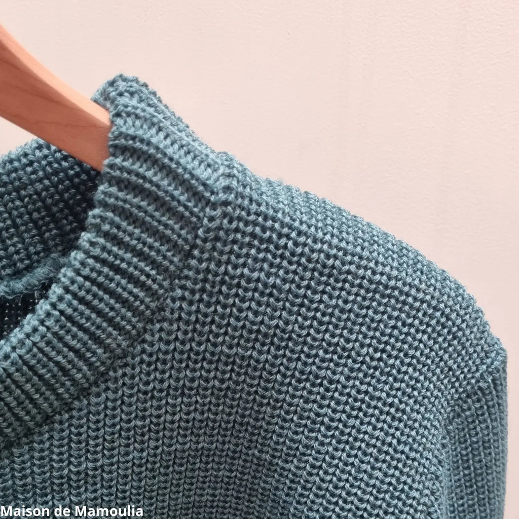 Reiff - Pull homme Anton laine mérinos, maille côtelée Reiff