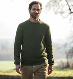 Reiff - Pull homme Anton laine mérinos, maille côtelée