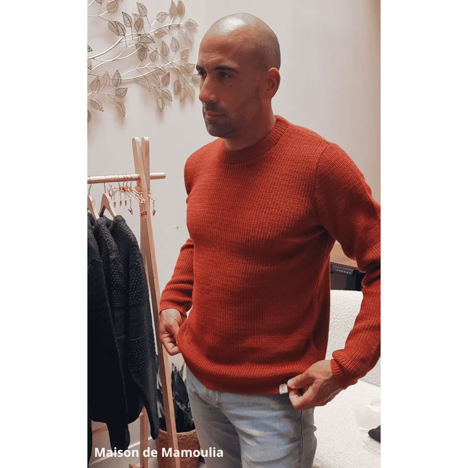 Reiff - Pull homme Anton laine mérinos, maille côtelée Reiff