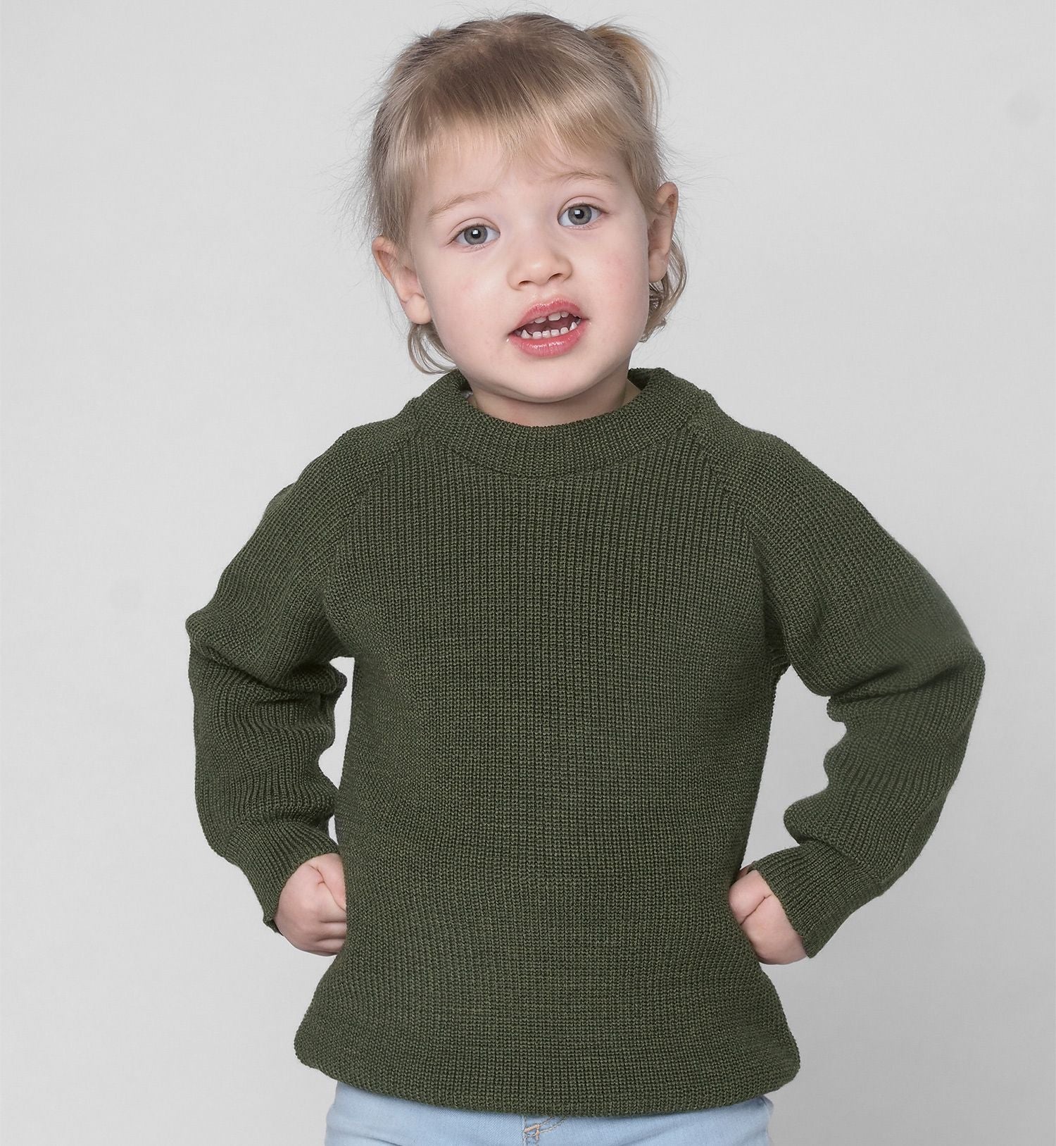 Reiff - Pull enfant laine mérinos, maille perlée
