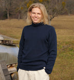 Reiff - Pull col roulé homme Ben laine mérinos