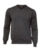 Ivanhoe - Pull homme col V mérinos extra fine