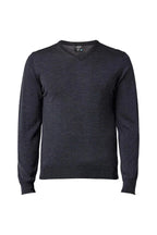 Ivanhoe - Pull homme col V mérinos extra fine