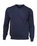 Ivanhoe - Pull homme col V mérinos extra fine