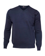 Ivanhoe - Pull homme col V mérinos extra fine