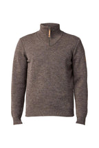 Ivanhoe - Pull homme Elm demi-zip pure laine