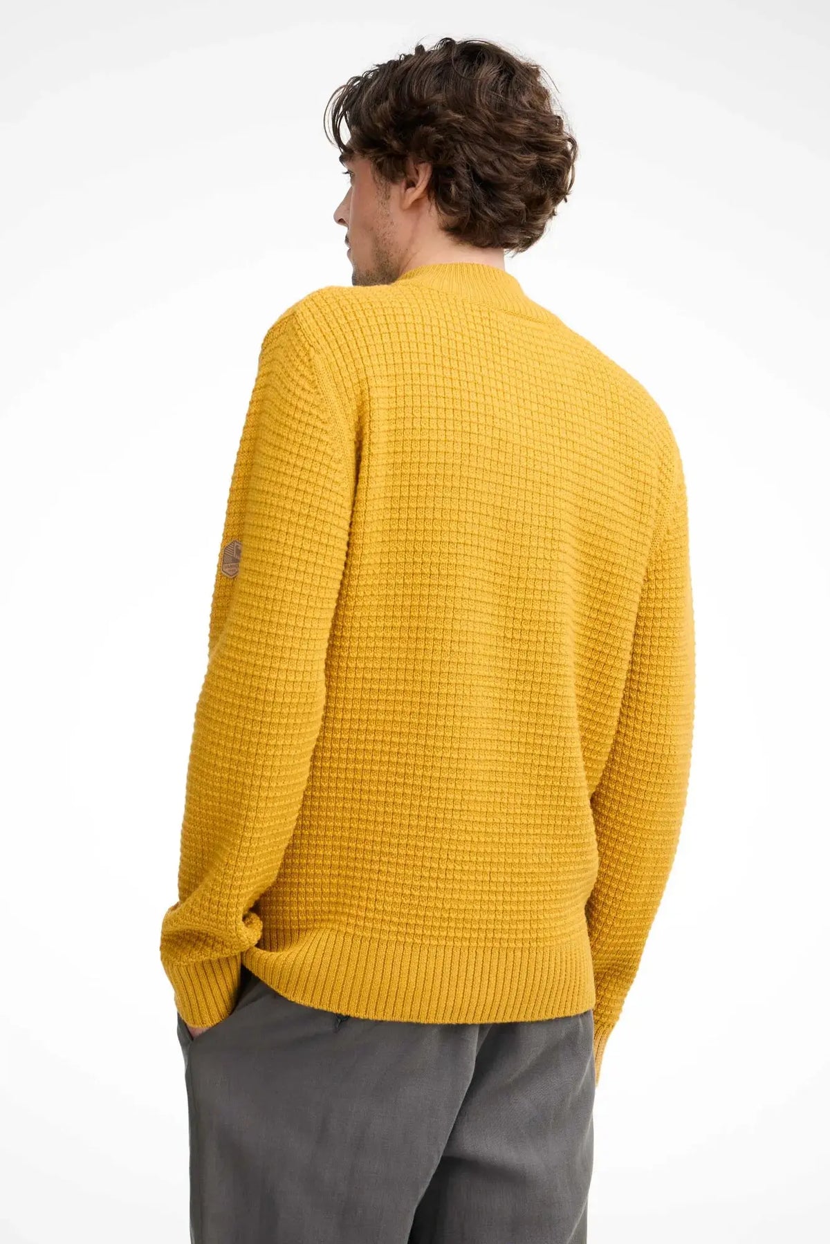 Ivanhoe - Pull homme Moritz demi-zip pure laine