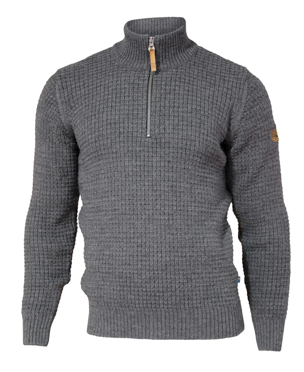 Ivanhoe - Pull homme Moritz demi-zip pure laine