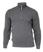 Ivanhoe - Pull homme Moritz demi-zip pure laine