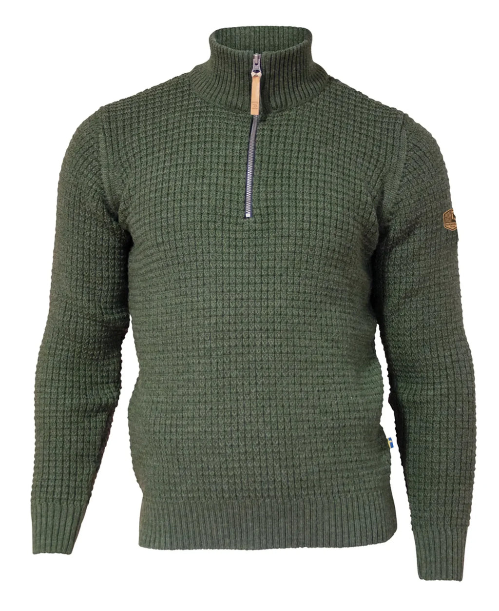Ivanhoe - Pull homme Moritz demi-zip pure laine
