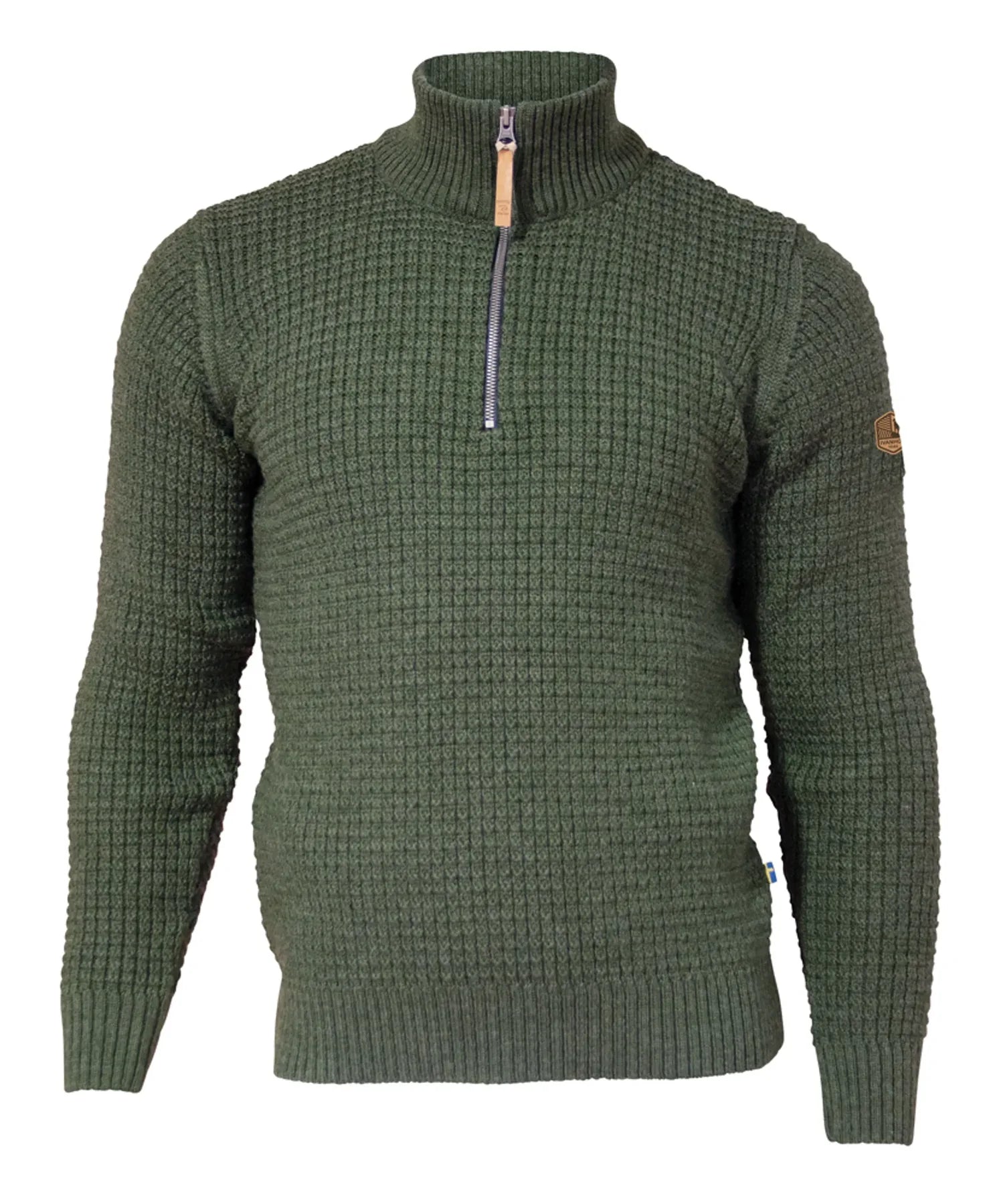 Ivanhoe - Pull homme Moritz demi-zip pure laine