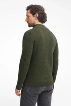 Ivanhoe - Pull homme Moritz demi-zip pure laine