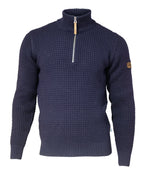 Ivanhoe - Pull homme Moritz demi-zip pure laine