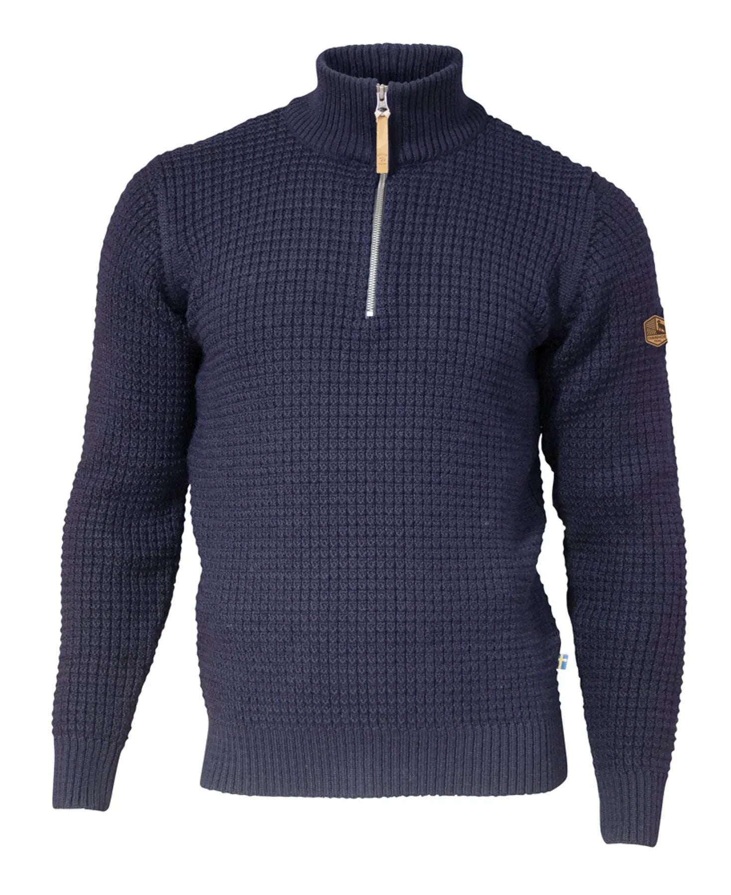 Ivanhoe - Pull homme Moritz demi-zip pure laine