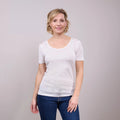 Kokon Zwo - T-shirt femme manches courtes, pure soie Kokon Zwo