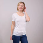 Kokon Zwo - T-shirt femme manches courtes, pure soie Kokon Zwo