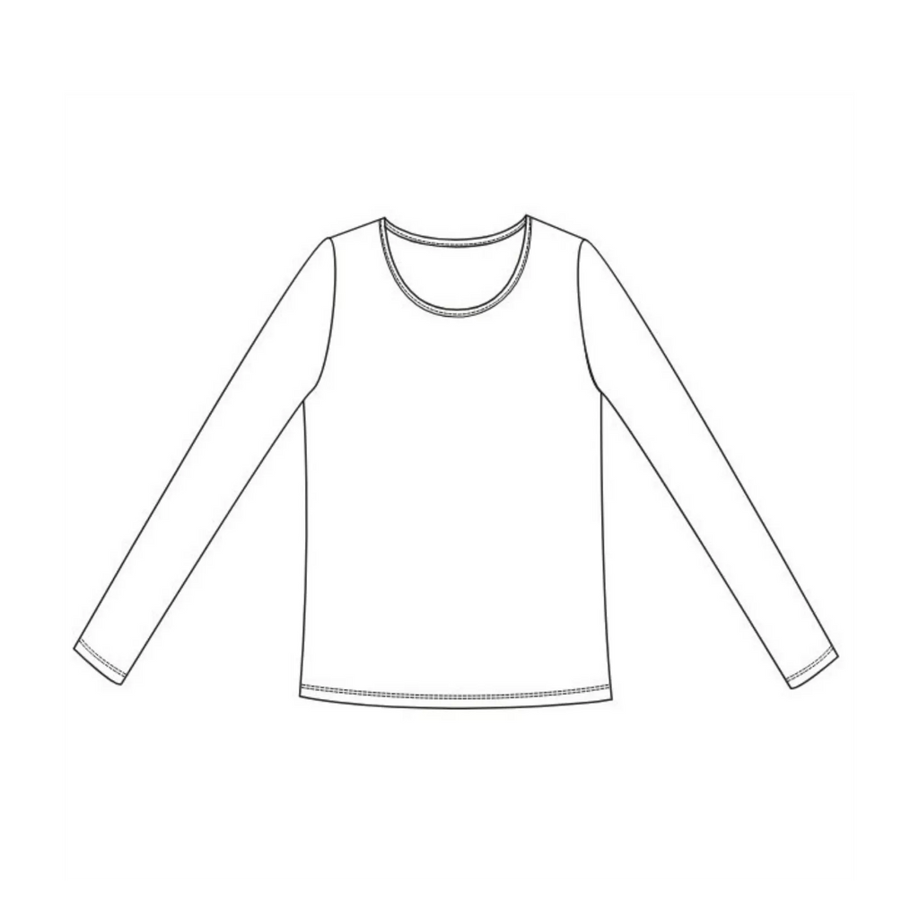 Kokon Zwo - T-shirt femme manches longues, pure soie Kokon Zwo