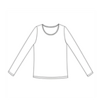 Kokon Zwo - T-shirt femme manches longues, pure soie Kokon Zwo
