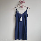 Kokon Zwo - Fond de robe à bretelles fines en pure soie - STOCK Kokon Zwo