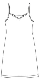 Kokon Zwo - Fond de robe à bretelles fines en pure soie Kokon Zwo