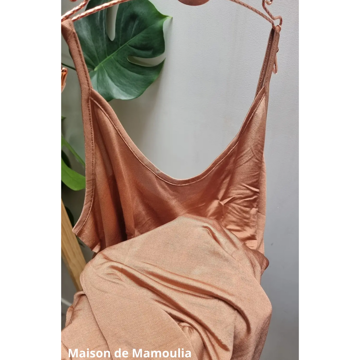 Kokon Zwo - Fond de robe à bretelles fines en pure soie