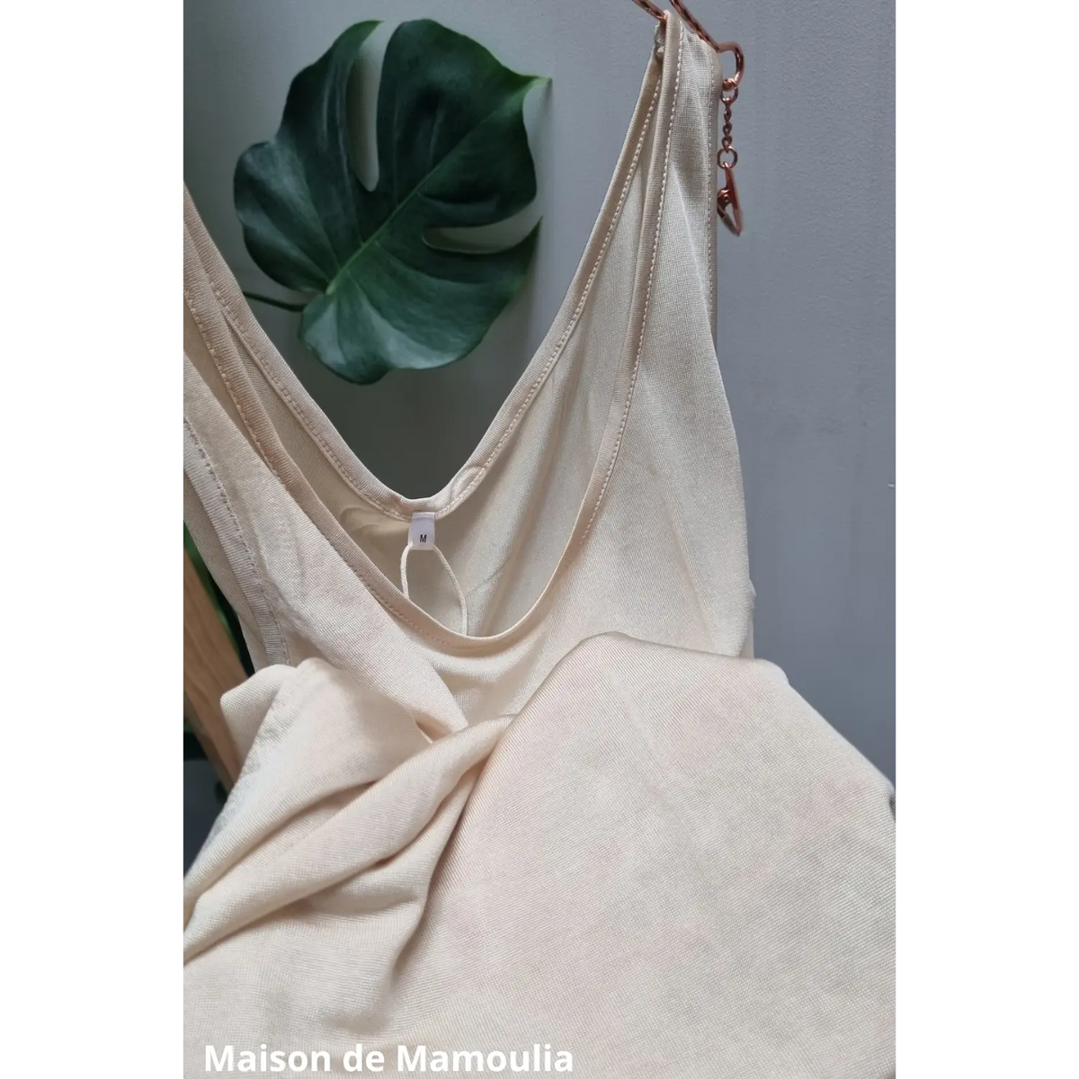 Kokon Zwo - Débardeur femme à bretelles larges, pure soie