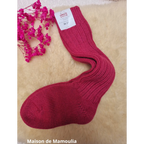 Hirsch Natur – Chaussettes hautes / mi-bas adulte épais – 100 % laine
