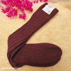 Hirsch Natur - Adult Thick Norwegian Socks - 100% Wool