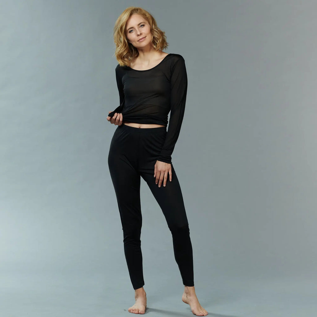 Kokon Zwo - Legging femme, pure soie Kokon Zwo