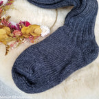 Hirsch Natur - Adult Thick Norwegian Socks - 100% Wool