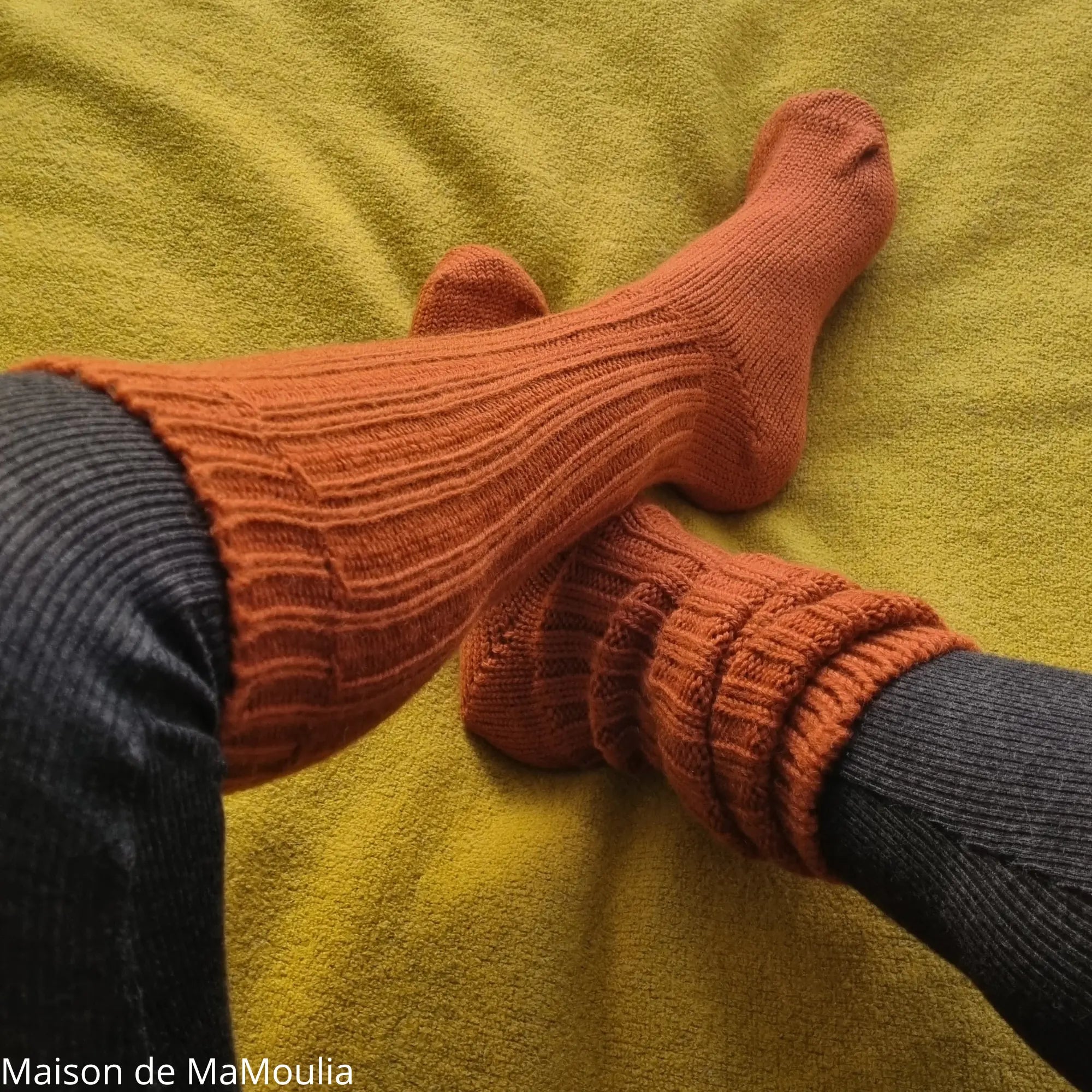 Hirsch Natur - Adult Thick Norwegian Socks - 100% Wool