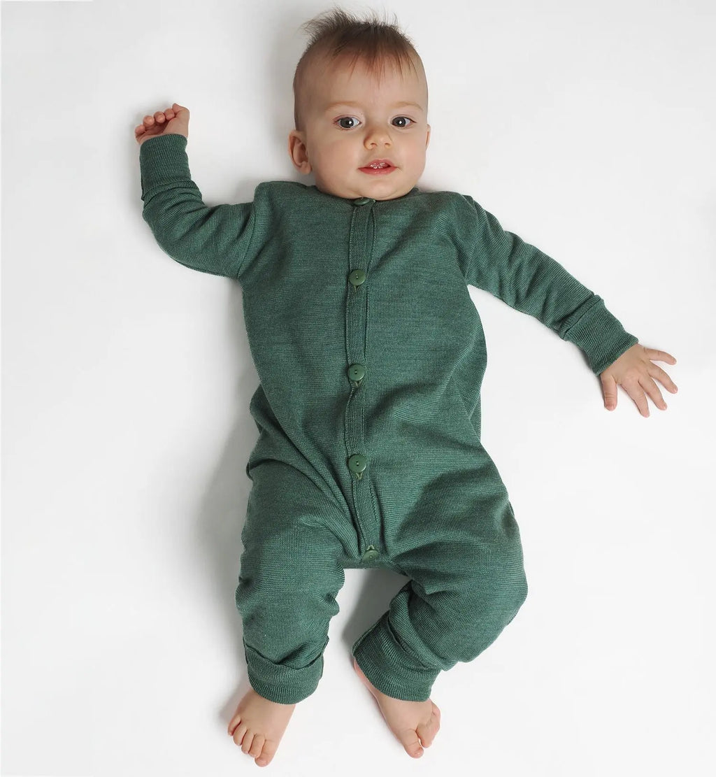 Reiff - Combinaison pyjama enfant laine-soie "bouclette"