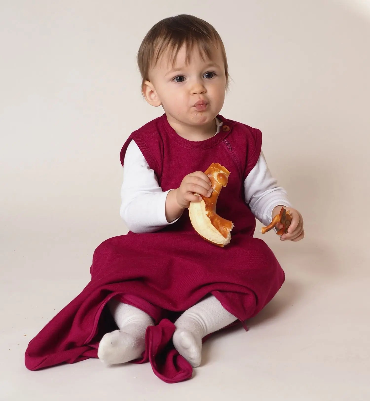 Reiff - Gigoteuse bébé sans manches laine-soie "bouclette"