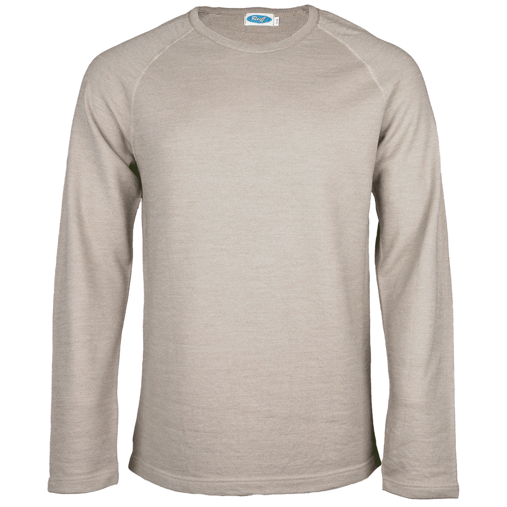 Reiff - T-shirt homme Gregor en laine et soie "bouclette"