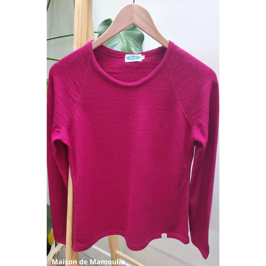 Reiff - T-shirt femme Fany en laine et soie "bouclette" Reiff