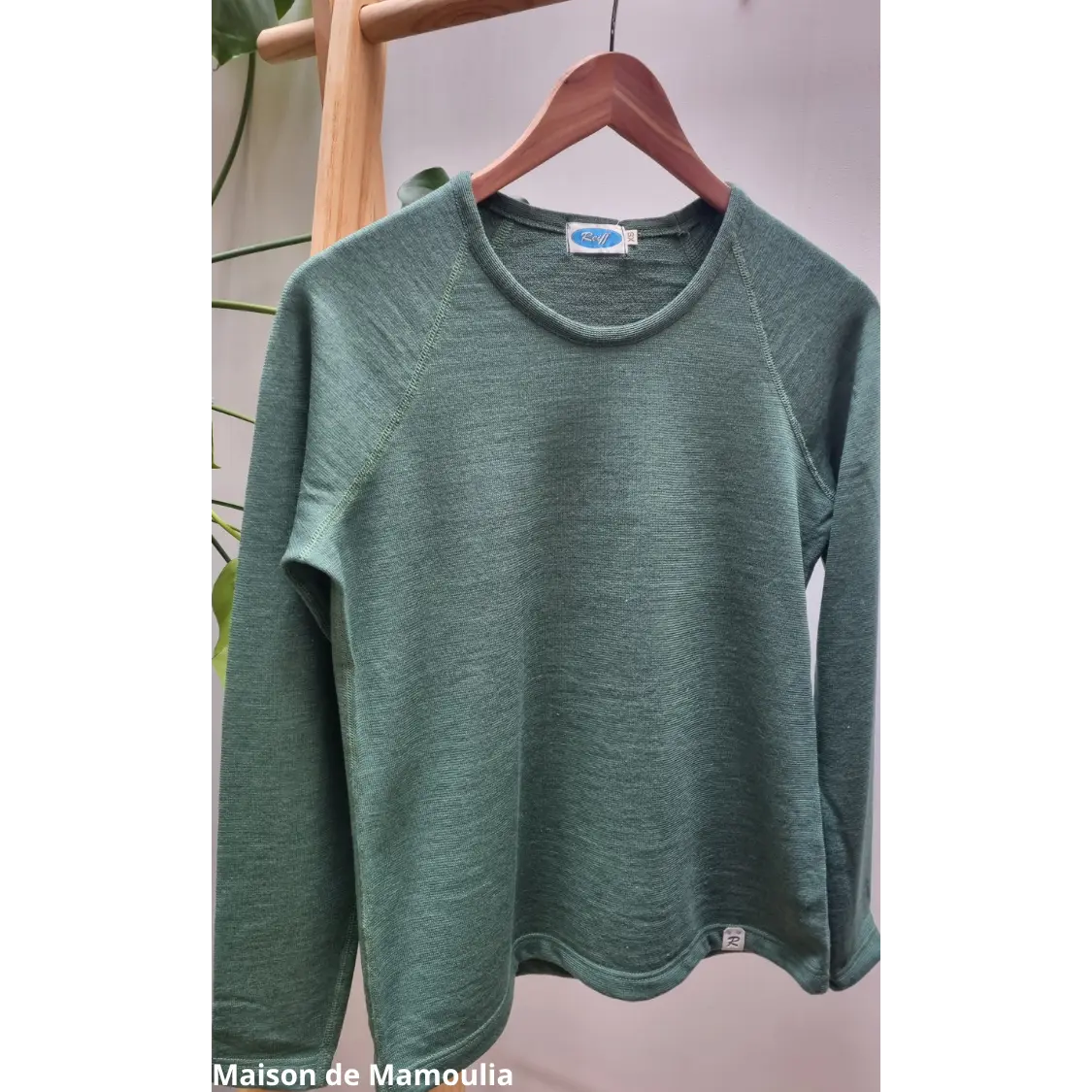 Reiff - T-shirt femme Fany en laine et soie "bouclette" Reiff