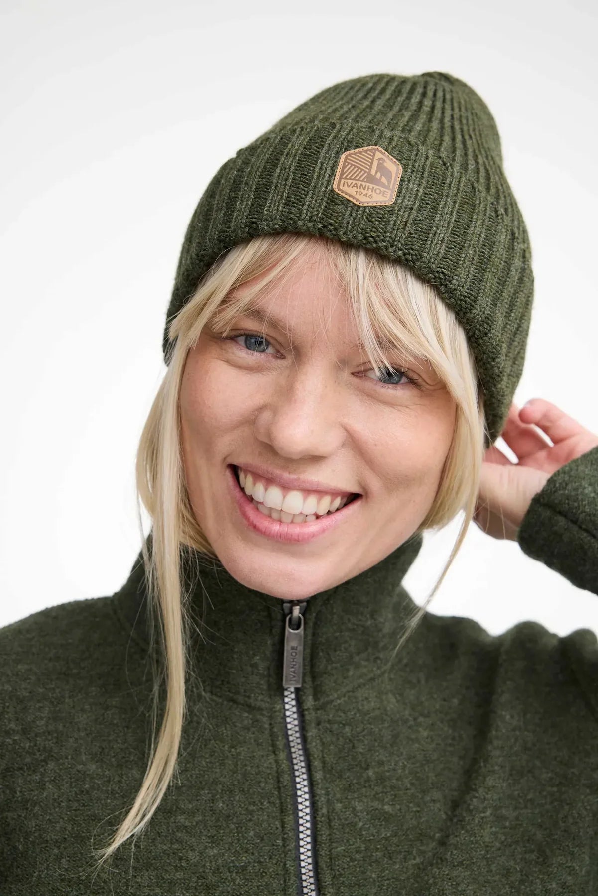 Ivanhoe - Bonnet Ipsum côtelé pure laine