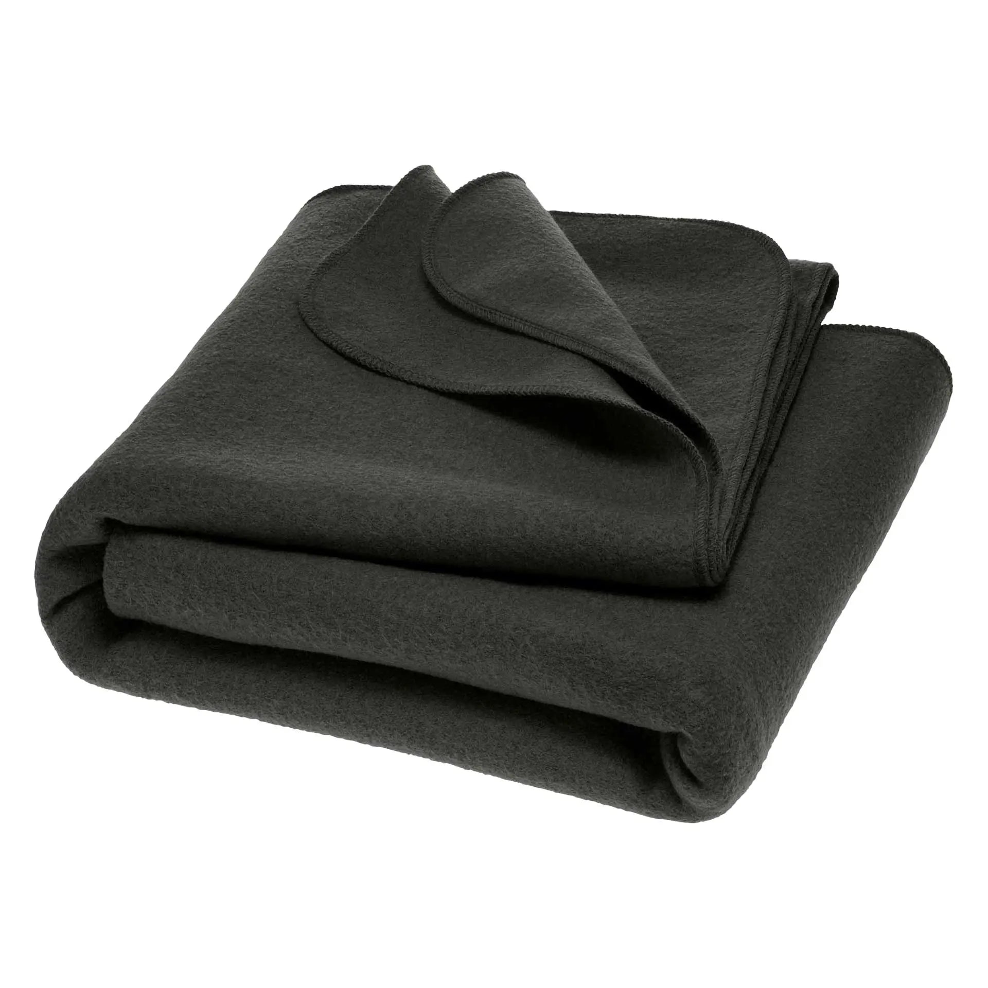 Disana - Couverture laine bouillie - 100 x 135 cm / 135 x 200 cm - Uni Disana
