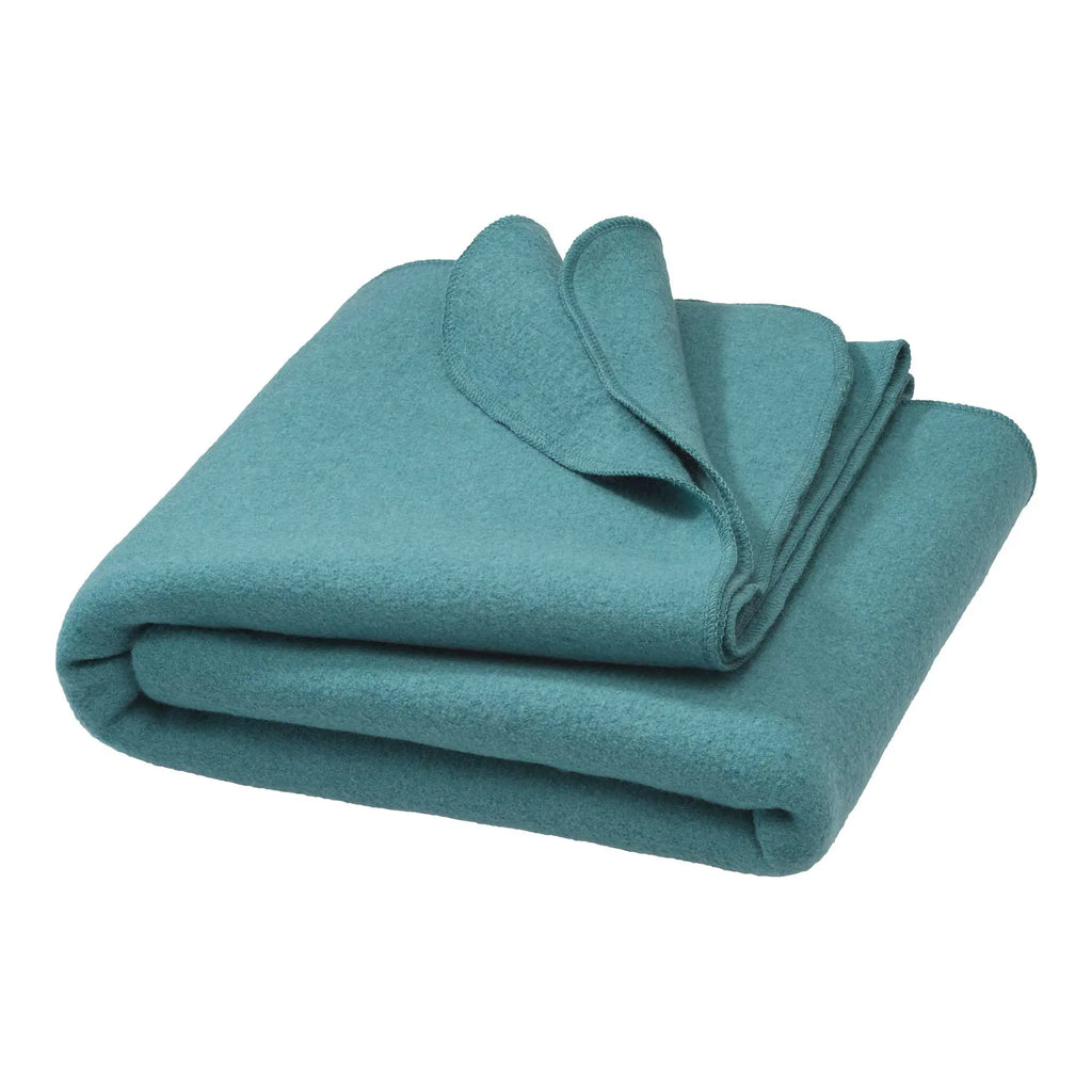 Disana - Couverture laine bouillie - 100 x 135 cm / 135 x 200 cm - Uni Disana