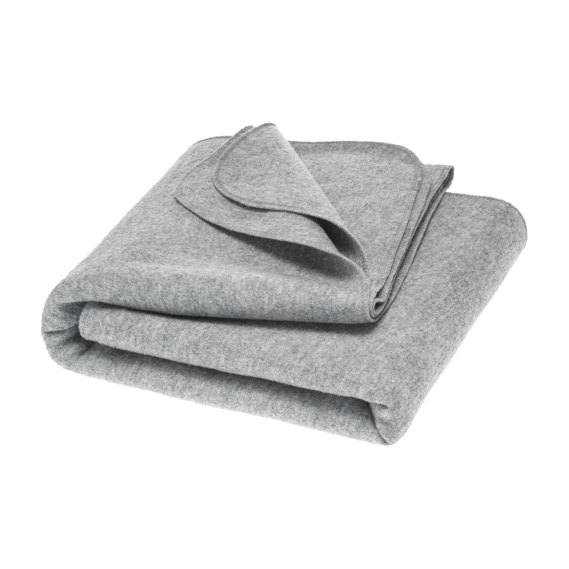 Disana - Couverture laine bouillie - 100 x 135 cm / 135 x 200 cm - Uni Disana