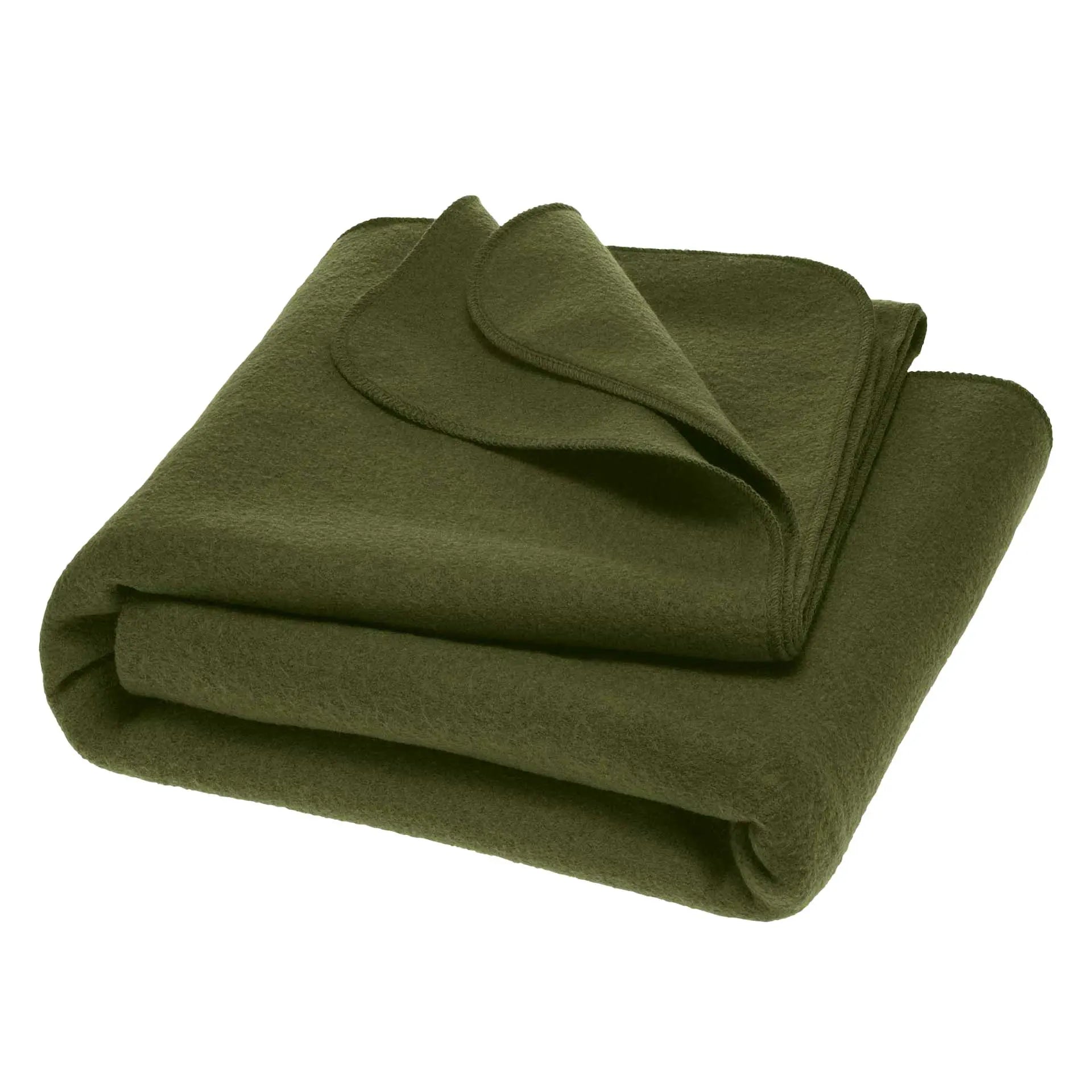 Disana - Couverture laine bouillie - 100 x 135 cm / 135 x 200 cm - Uni Disana