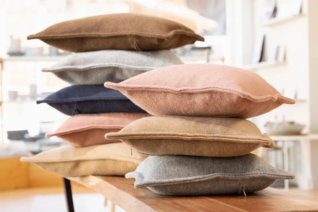 Disana - Boiled wool blanket 135×200 cm - Double-sided