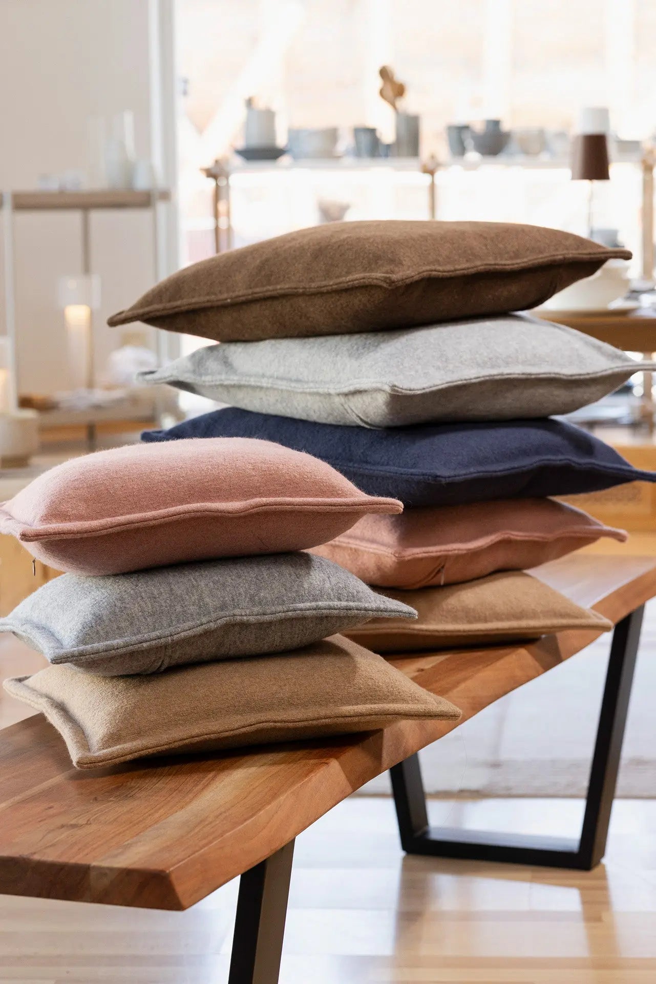 Disana - Boiled wool blanket 135×200 cm - Double-sided