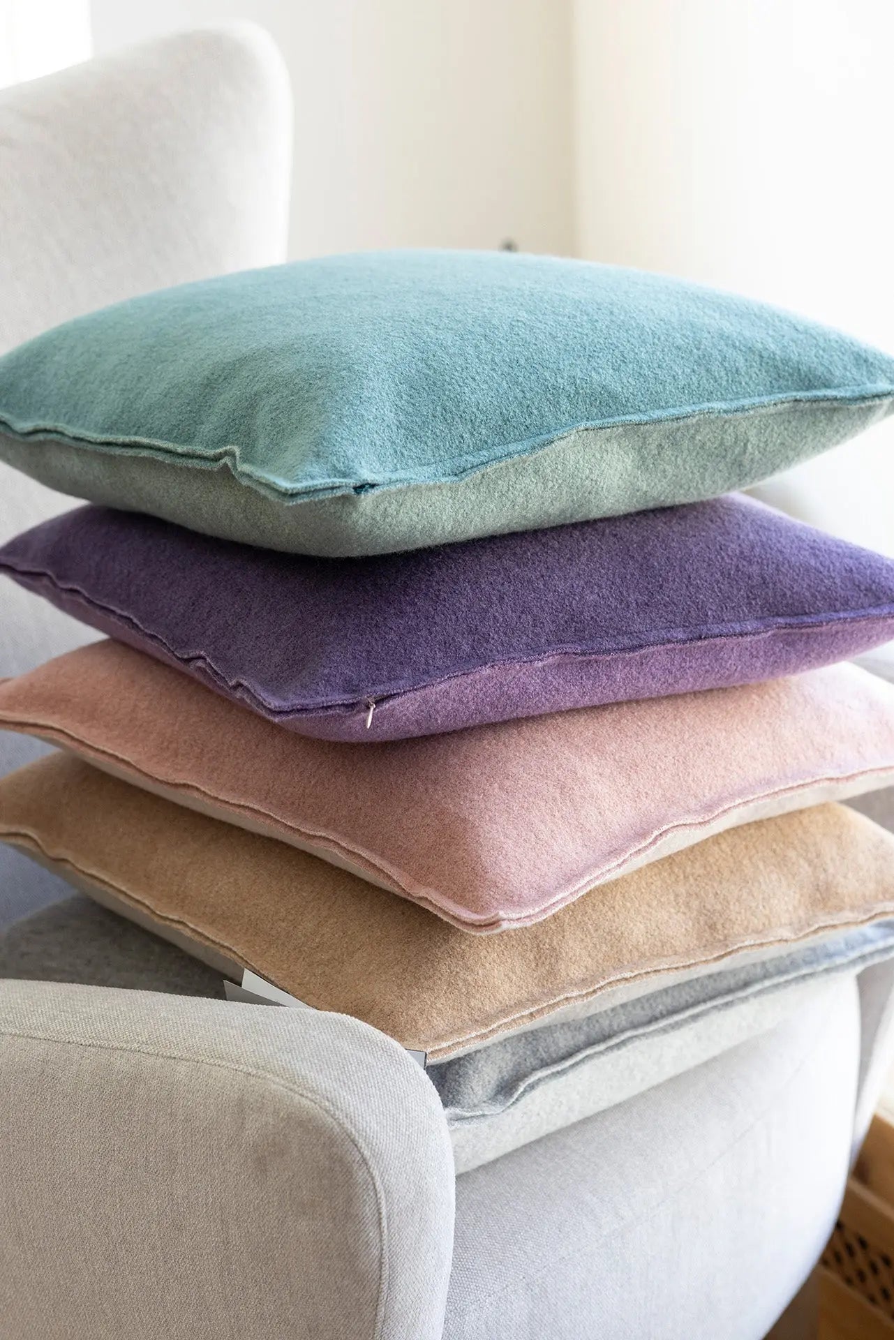 Disana - Boiled wool blanket 135×200 cm - Double-sided