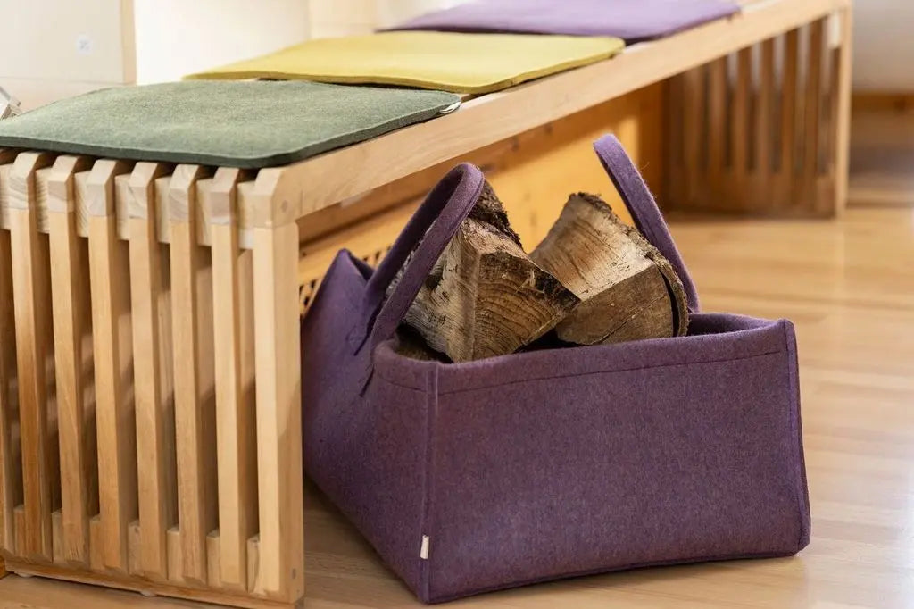 Disana - Boiled wool blanket 135×200 cm - Double-sided