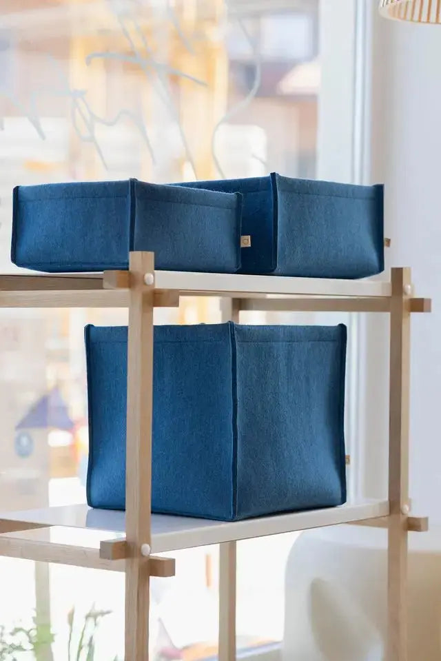 Disana - Boîte de rangement en laine feutrée Disana