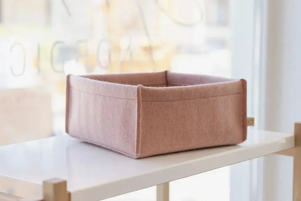 Disana - Boîte de rangement en laine feutrée Disana